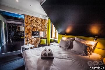 Фото номера Апартаменты Делюкс Отель Caryńska Resort &amp; SPA г. Лютовиска 3